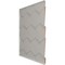 Ekena Millwork 19 5/8in. W x 19 5/8in. H Honeycomb EnduraWall Decorative 3D Wall Panel Covers 2.67 Sq. Ft. WP20X20HBCAC - alternate 4